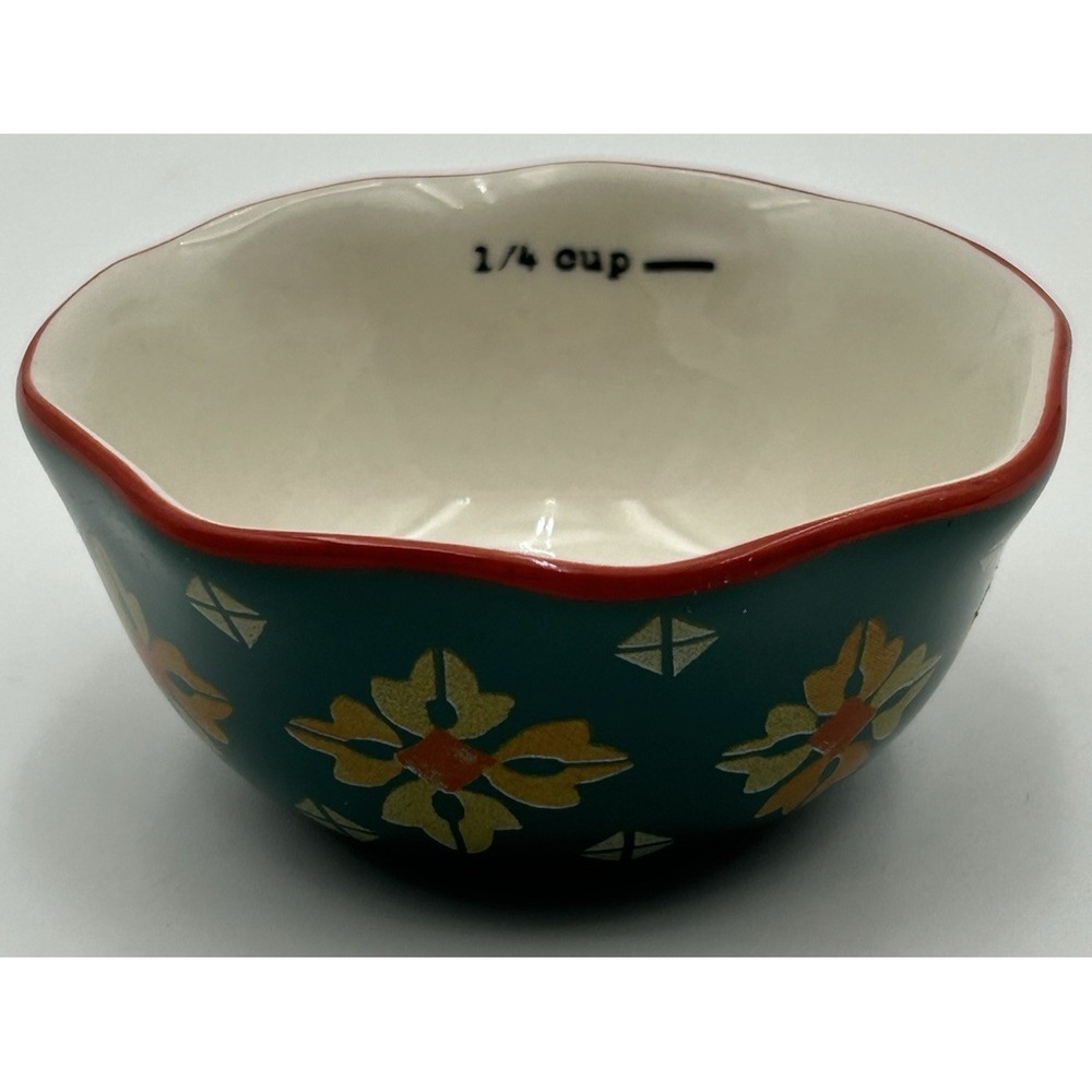 Pioneer Woman Ceramic Measuring Cup 1 Piece‎ Floral Replacement Bowl